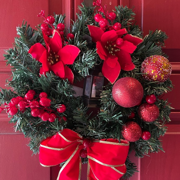 NEW  Artificial Christmas Wreath - Picture 2 of 5